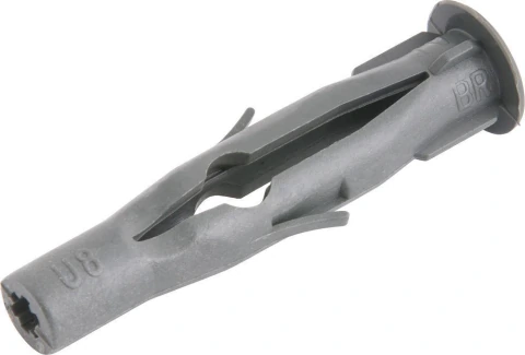 Bucha plástica 10x58mm p/ tijolo vazado c/ 50 peças Vonder