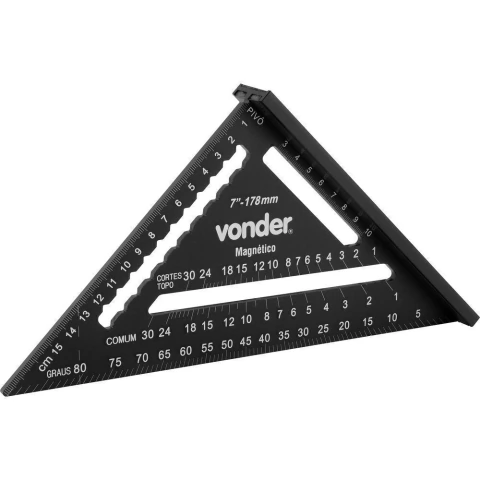 Esquadro Rapido 7" Vonder