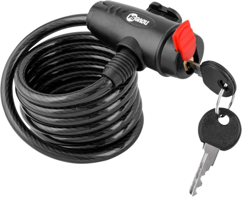 Cadeado Para Bicicleta 150Cm Com Chave Nove54
