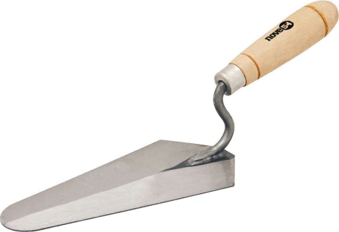 Colher para pedreiro 9" reta cabo madeira - Nove54