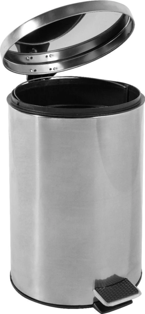 Outlet Lixeira Redonda 20L Inox Vonder