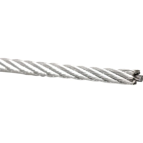 Cabo Aço Inox Aa 7,94mm 5/16 6x19s 100m Cabo A Vonder
