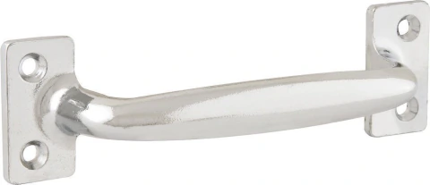 Puxador tipo alça 102mm metálico niquelado Vonder