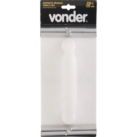 Suporte manual p/ lixa 230mmx120mm fibra sintética Vonder