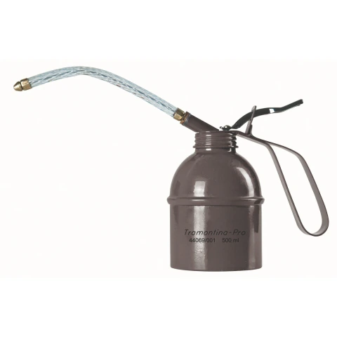 Almotolia 500ml Tramontina Pro Lubrificação Precisa Aço Conformado Bico Flexível
