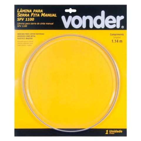 Lâmina para Serra Fita Manual Sfv 1100 Vonder