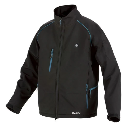Jaqueta Térmica Aquecida Makita DCJ205ZL 18V LXT Tam G Impermeável Ideal para Frio Sem Bateria