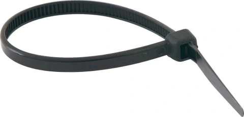 Abraçadeira de nylon 400x4,8mm preta com 1000 peças Vonder