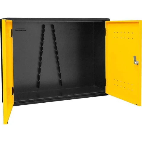 Armário Superior Modular Vonder Aéreo 30kg Aço Preto Amarelo