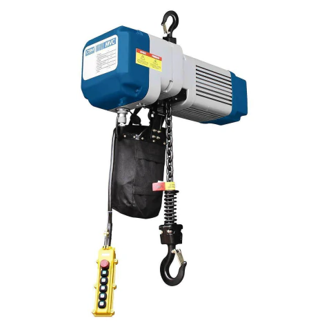 Talha Elétrica de Corrente 220V Eleva 6 metros 1 Ton Ed-T Mvc 1T Sem Trole Csm