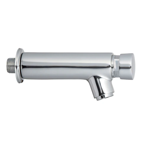 Torneira Para Lavatório Temporizada Parede Abs Cromado Liege 1/2'' BSP
