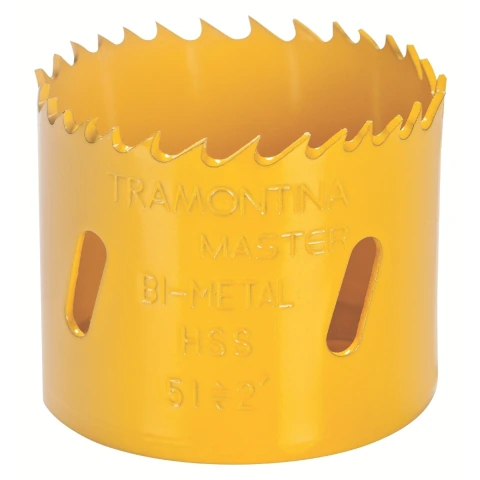 Serra Copo Bi Metálica 38 mm 1,5'' Dentes Aço Rápido HSS Rosca 5/8 18G Tramontina Master