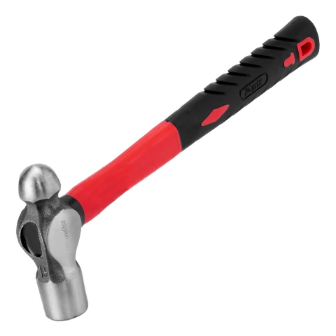 Martelo Bola Cabo De Fibra 600g MTX Forjado Aço 45 Resistente Confortável
