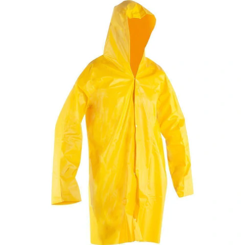 Capa Para Chuva de Pvc Laminado Sem Forro G Amarela Nove54