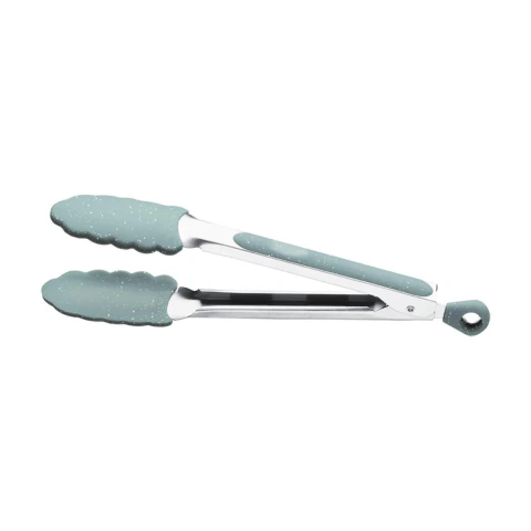 Pegador de Silicone com Cabo Inox Brinox Flex 27cm Verde