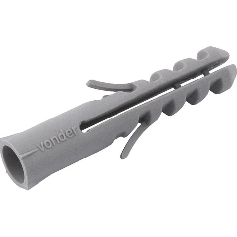 Bucha nylon 10x50mm bnv-10 com 250 peças - Vonder