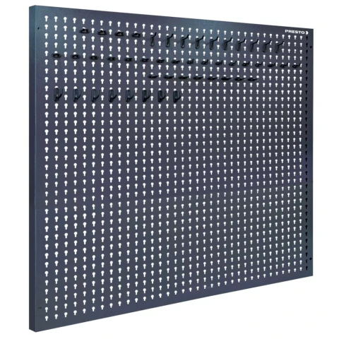 Painel para Ferramentas Em Aço 94x97cm c/ 48 Ganchos Presto