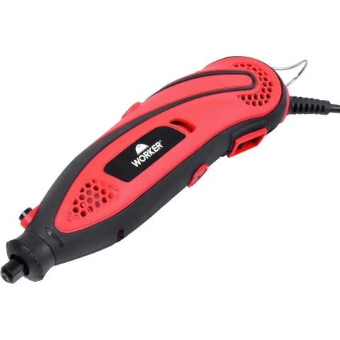 Micro Retífica 1/8'' 130W 220V 10.000-33.000 Rpm Com 190 Peças Worker