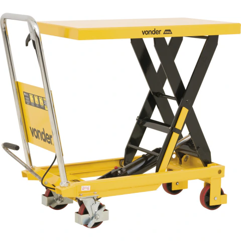 Mesa hidráulica pantográfica 500kg 855x500mm mp500 Vonder