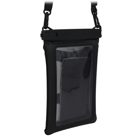FUNDA SUMERGIBLE PARA CELULAR SOUL WATERPROOF BAG FLOATING 7.6" NEGRO