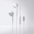 AURICULAR STEREO CON MICROFONO SOUL S389 FICHA TIPO C BLANCO - comprar online