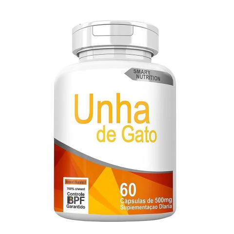 Suplemento de Unha de Gato 500mg – 60 Cápsulas - 4E