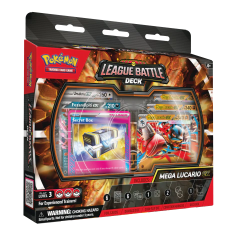 Mega Lucario ex - League Battle Deck en INGLÉS