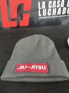 Gorro tejido con etiqueta Jiu-Jitsu en internet