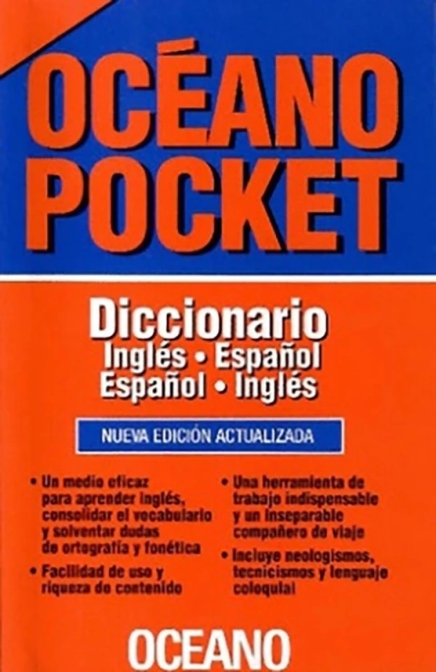 OCEANO DICC. POCKET INGLES - ESPAÑOL - ESPAÑOL - INGLES - N/ED.