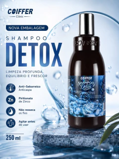 Shampoo Detox Coiffer Clinic Anticaspa 250ml - comprar online