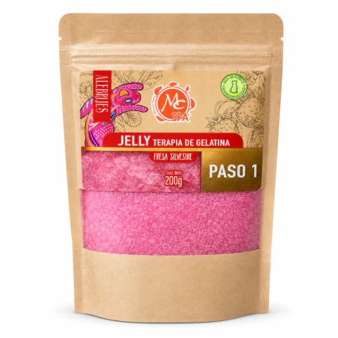 Jelly Terapia de Gelatina MC Spa Fresa Silvestre Paso 1 200 g