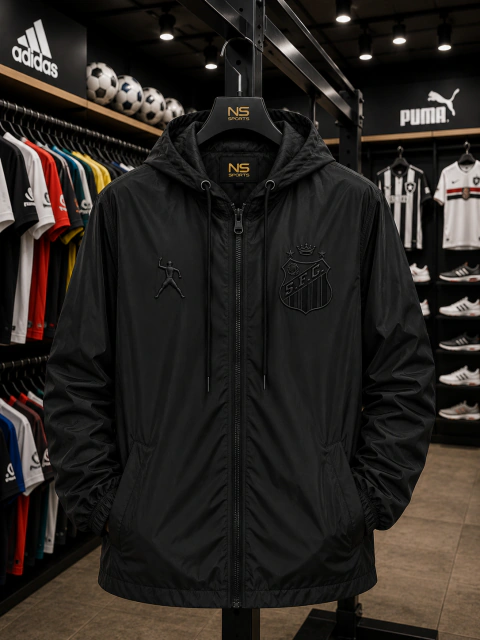 Corta Vento Premium NS SPORTS Santos Black Edition - comprar online