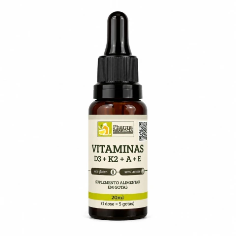 Vitamina D3+K2+A+E