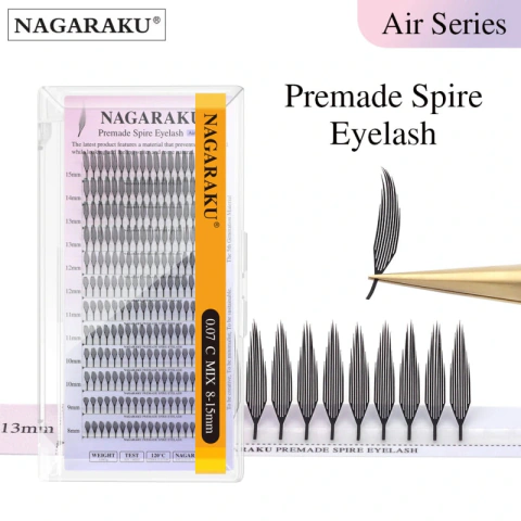Pestañas Nagaraku Spire 0,07 - Mix