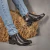 Bota Social Masculina Couro Legítimo Preta Arizona Country - comprar online