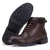 Coturno em Couro Cor Café Kéffor Masculino Linha Ranger