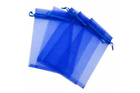 Bolsitas de Organza Azul