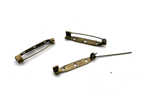 Base de Prendedor Bronce