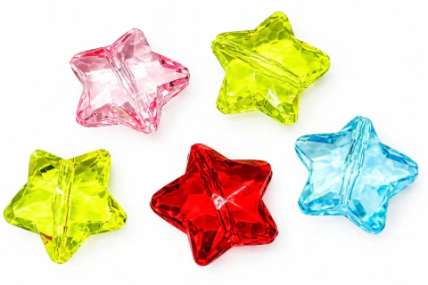 Caireles Plástico - Estrella Multicolor
