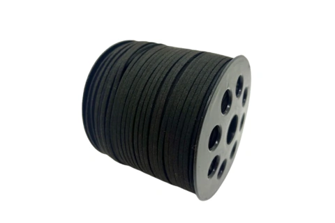 Gamuza Negro x 90mts