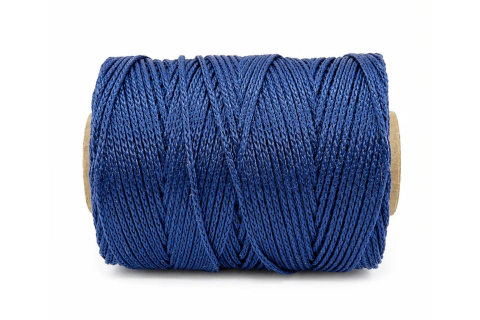 Cola de Rata 2mm x100mt Azul Marino