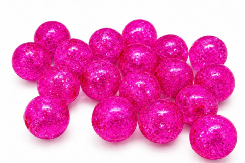 Perlas Craqueladas - Fucsia