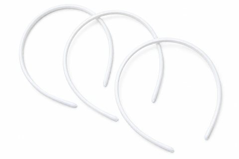 Vincha Plástica Blanco