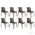 KIT 8 CADEIRAS LARYSSA PREMIUM - redikal cadeiras