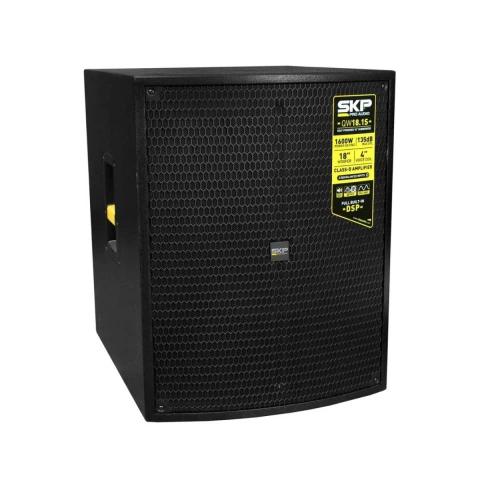 Subwoofer Potenciado SKP 1000 W Rms QW18