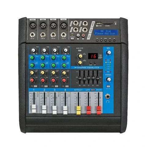 Consola potenciada Moon formato mesa 4 ch usb sd
