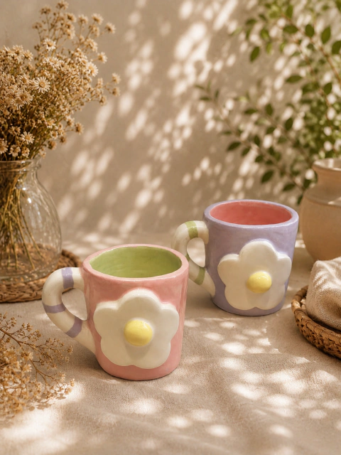 Tazas de café Daisy
