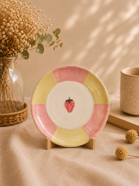 Plato Frutilla Mediano