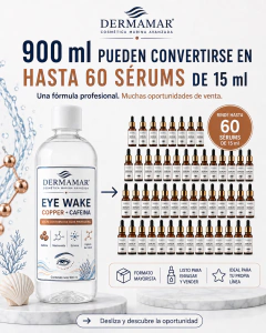 Serum Eye Caffeine De-Puff 450-900 ml para Marca Propia - DermaMar | Cosmética Marina Avanzada