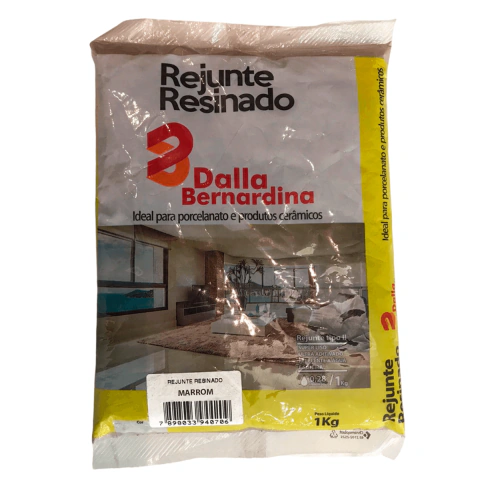 Rejunte Resinado Dalla Bernardina Marrom 1kg
